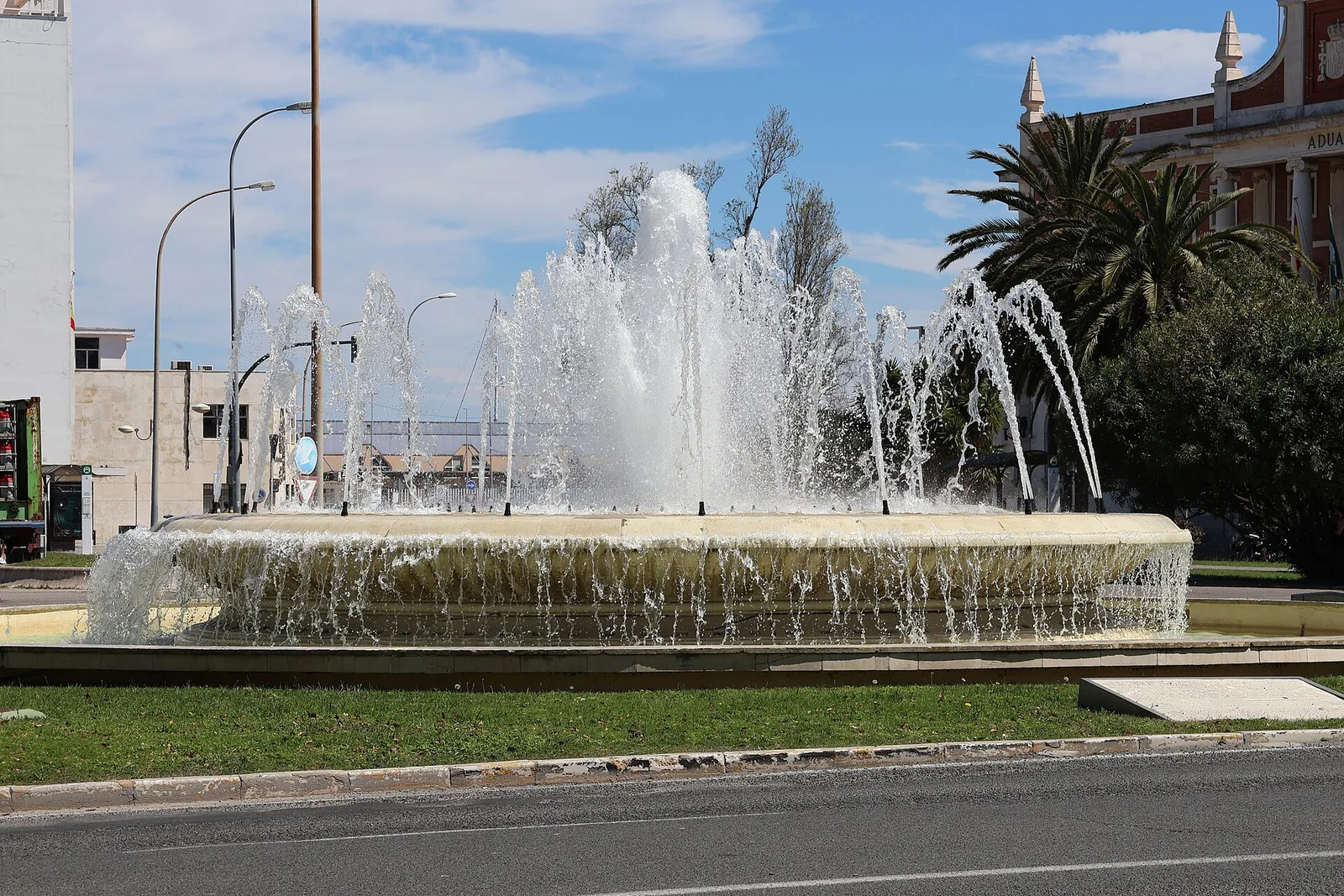 Fountain in the Plaza de Sevilla, Cádiz