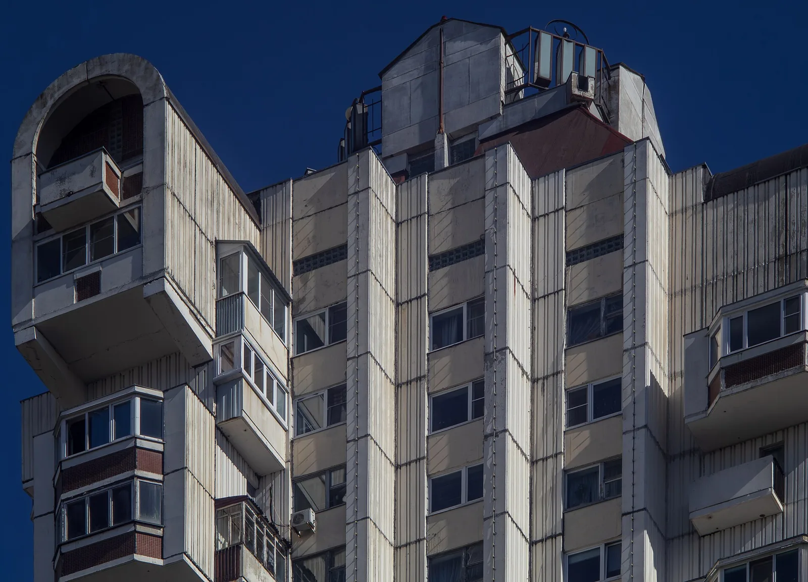 Street scene in Zelenograd