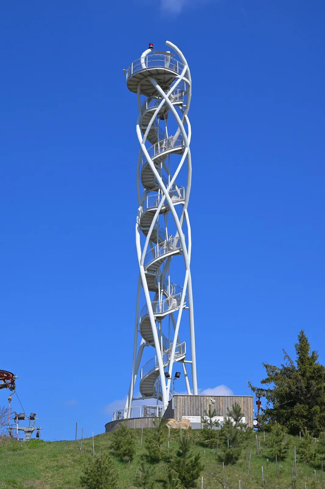 Fajtův kopec lookout tower near Velké Meziříčí