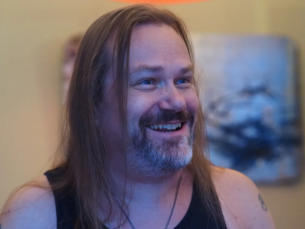 A smiling friend, portrait
