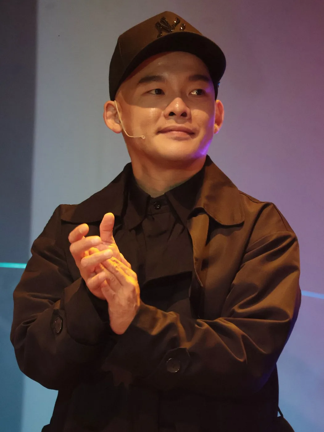Performer MC HOI on stage